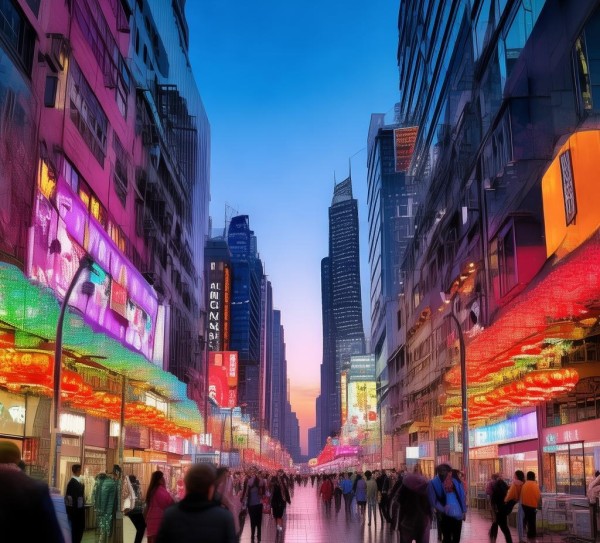 郑州文化路,城市USD的视觉盛宴 郑州文化路,城市USD的视觉盛宴